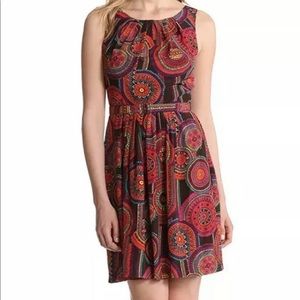 Trina Turk multicolored silk dress